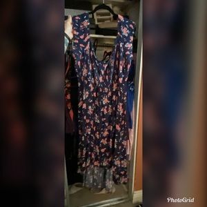 Torrid High Low floral dress